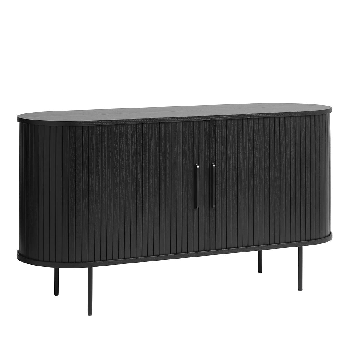 Buffet 140 cm 2 portes - Bois - ALBA