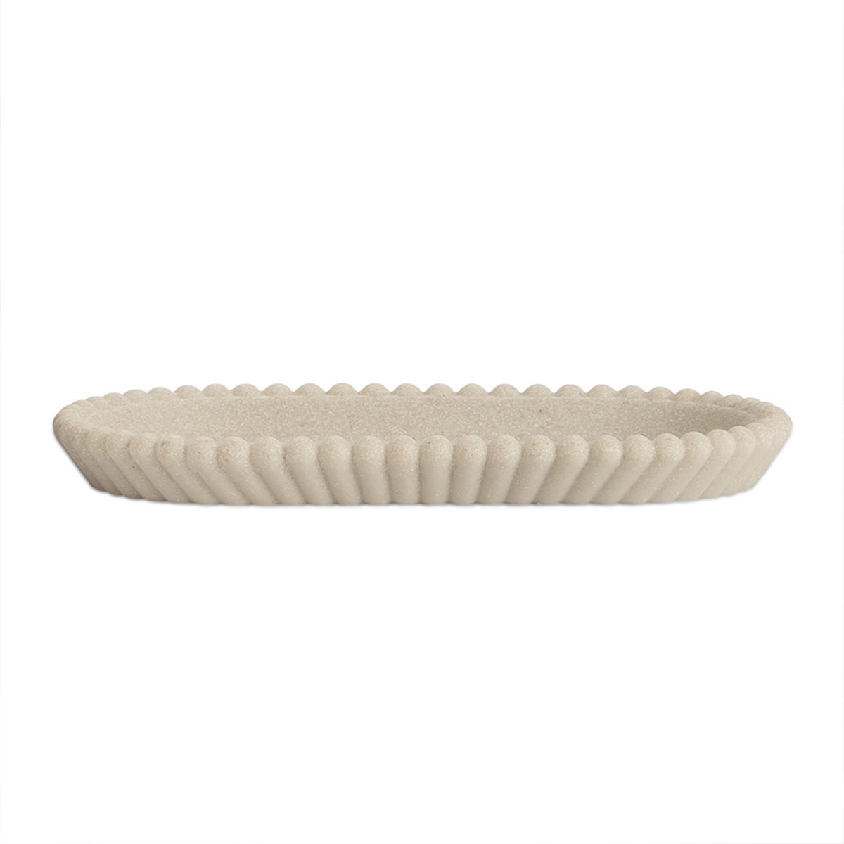 Plateau - Résine beige - LUGANO