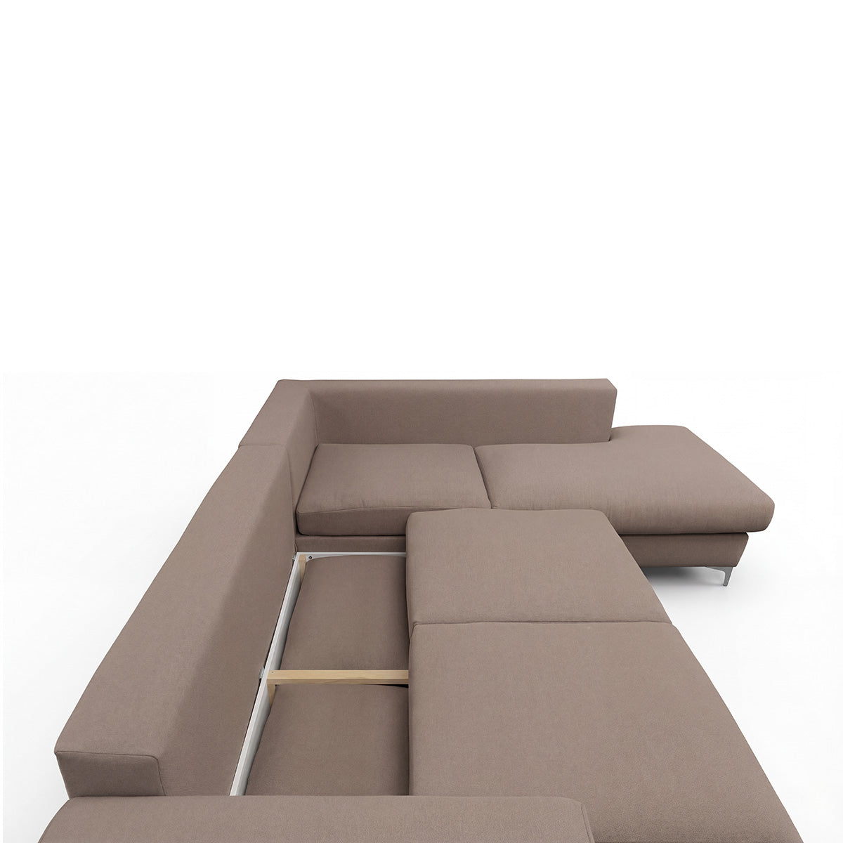 Canapé d'angle convertible - 4 places - Tissu - FIESOLE