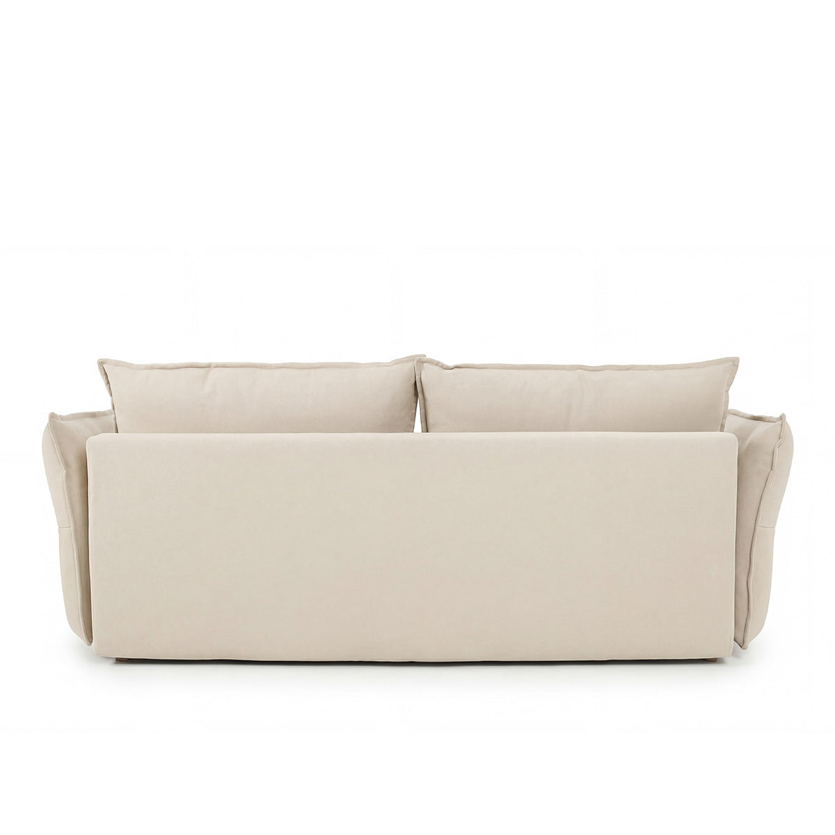 Canapé droit convertible - 3 places - Tissu - VERDURO