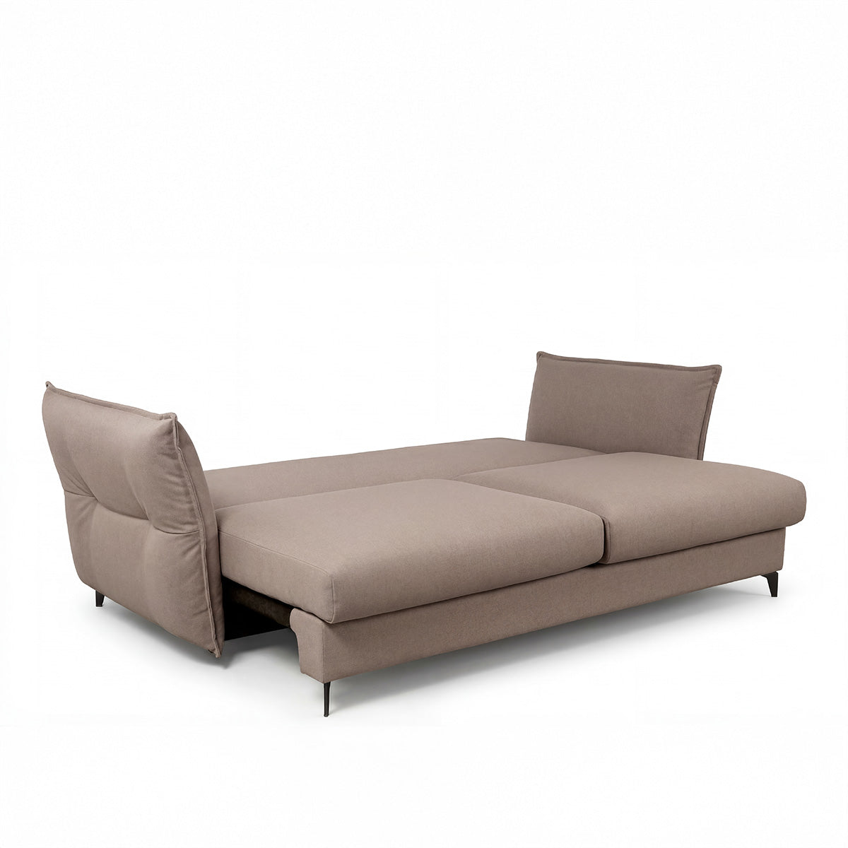 Canapé droit convertible - 3 places - Tissu - VERDURO