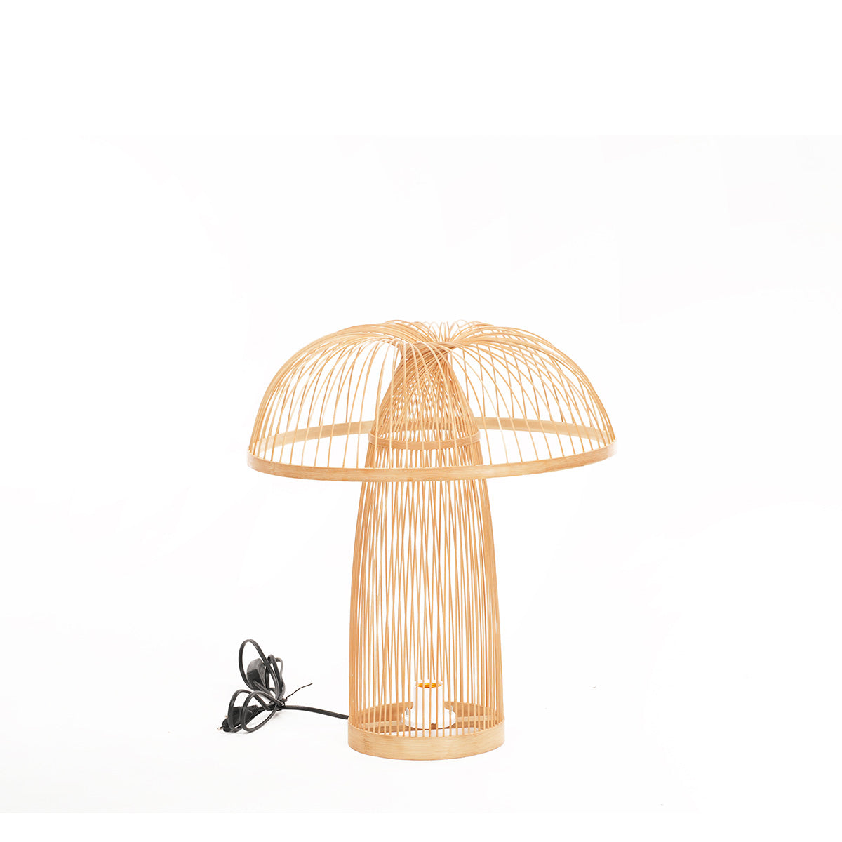 Lampe bambou naturel