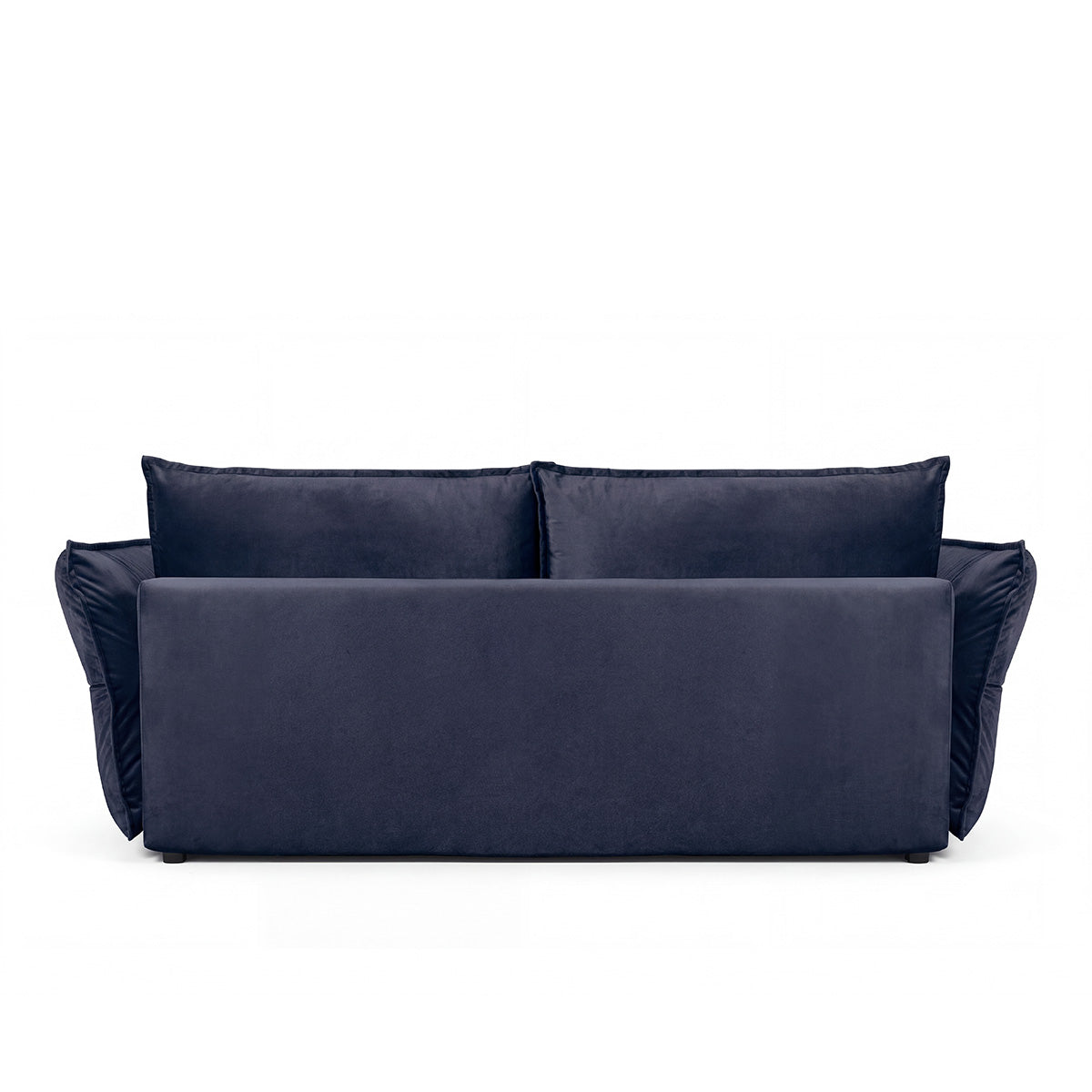 Canapé droit convertible - 3 places - Velours - VERDURO