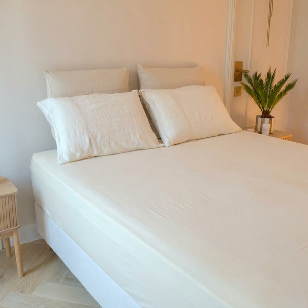Drap-housse - Gaze de coton - LOUISE