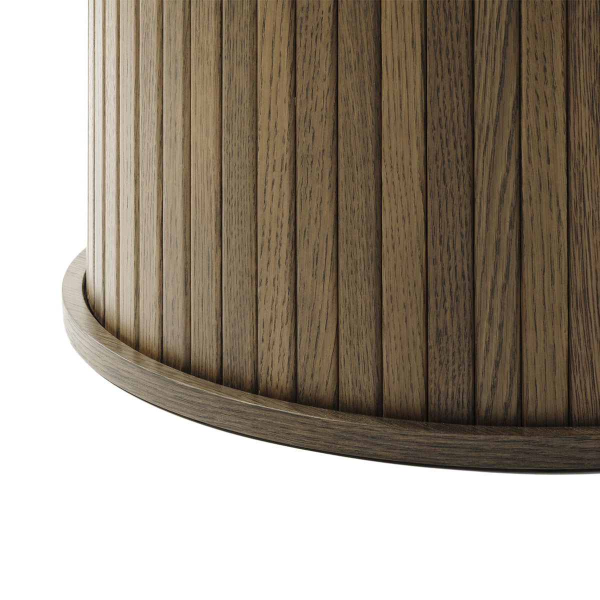 Table à manger ronde 4 personnes ø120 cm - Bois - ALBA