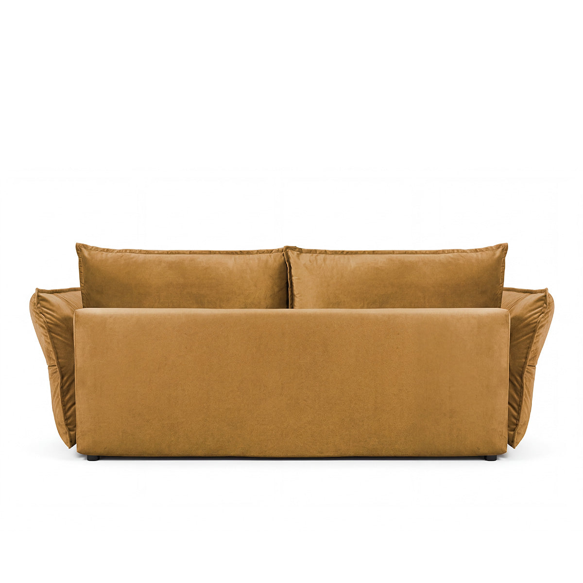 Canapé droit convertible - 3 places - Velours - VERDURO