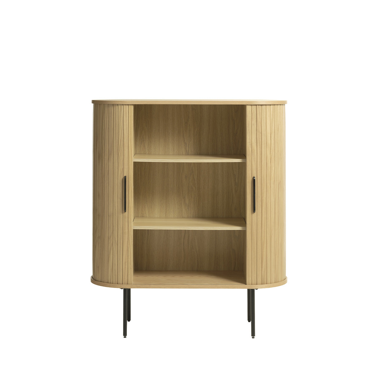 Buffet haut 2 portes - Bois - ALBA