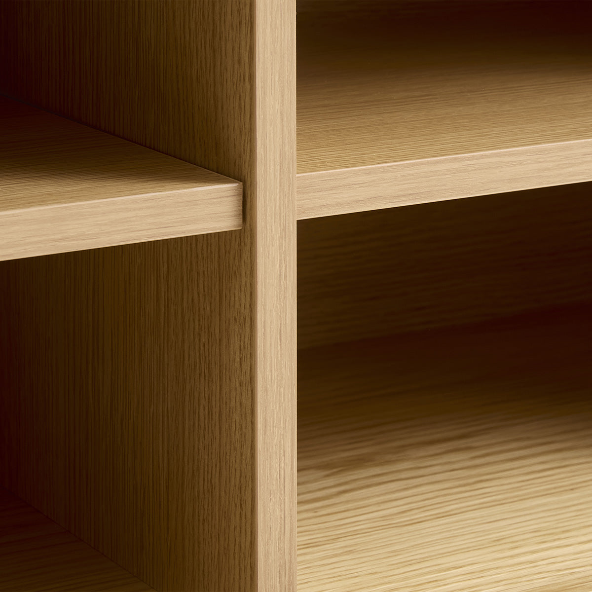 Meuble bas 180 cm 2 portes - Bois - ALBA