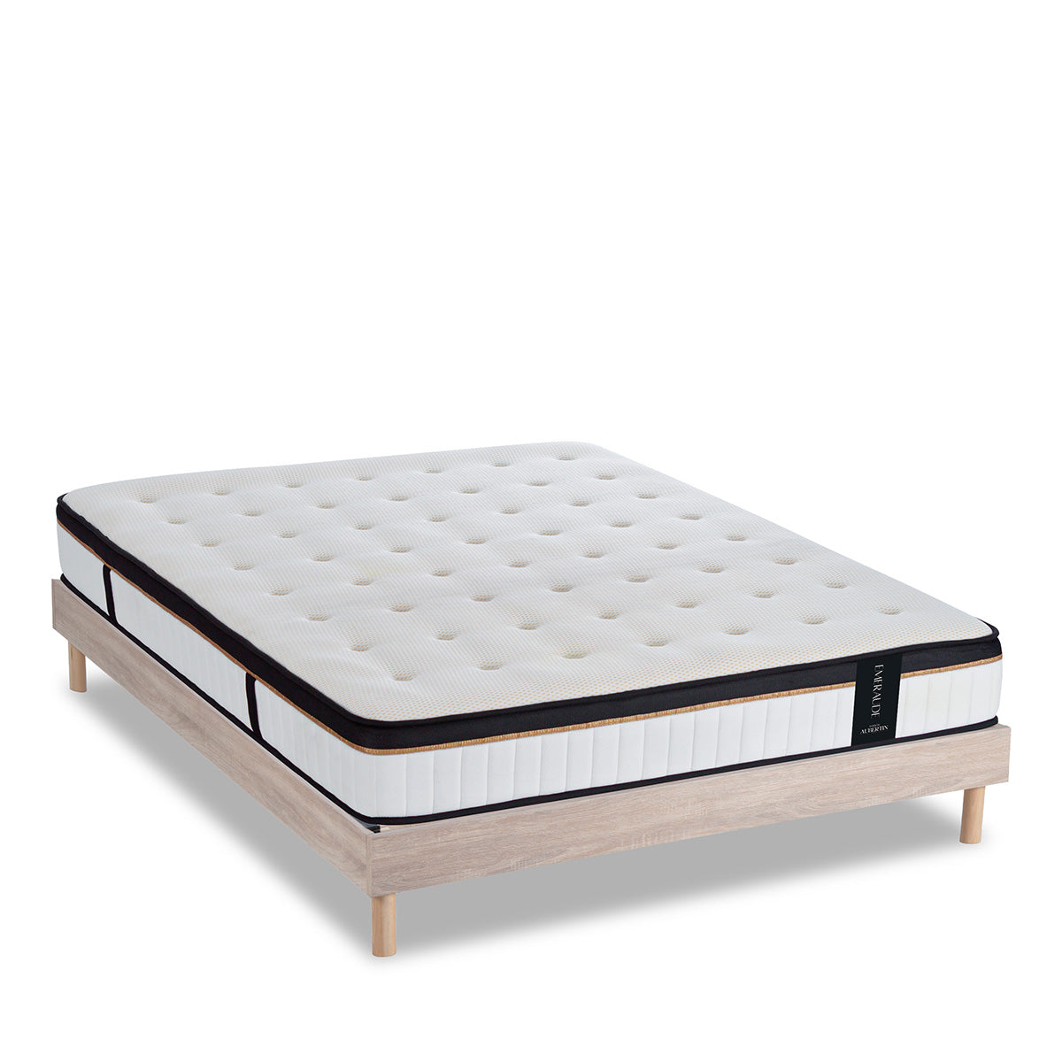 Ensemble Matelas EMERAUDE et Sommier SÉLÉNA