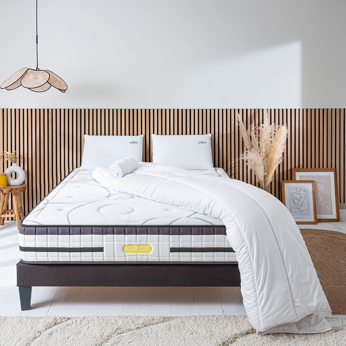 Prêt-à-dormir CONCORDE avec Sommier AURORE et Accessoires