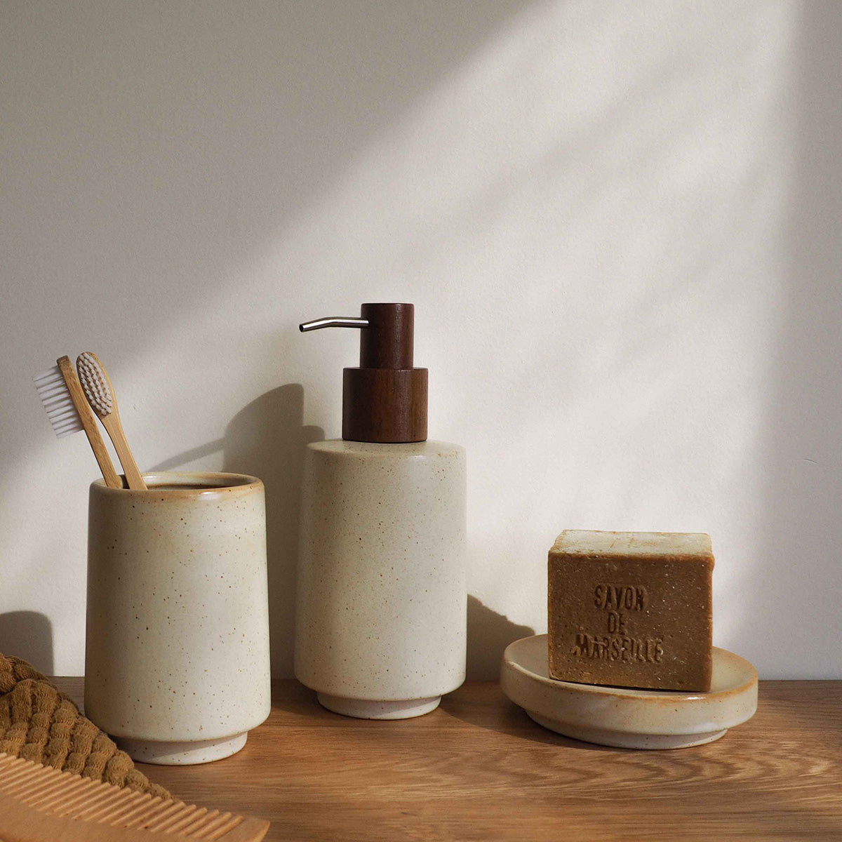 Porte-savon - Céramique beige - ARMONIA