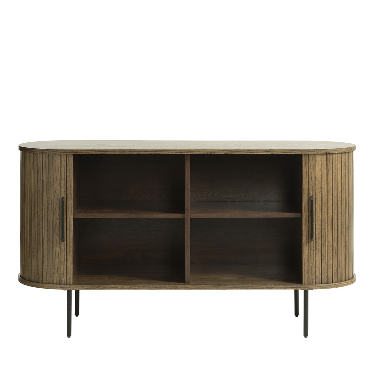 Buffet 140 cm 2 portes - Bois - ALBA