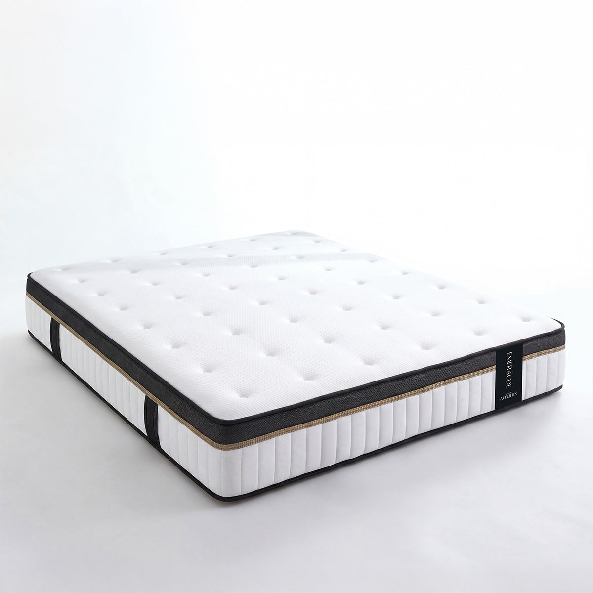 Ensemble literie EMERAUDE + accessoires - 24 cm d'épaisseur - Accueil moelleux, soutien mi-ferme