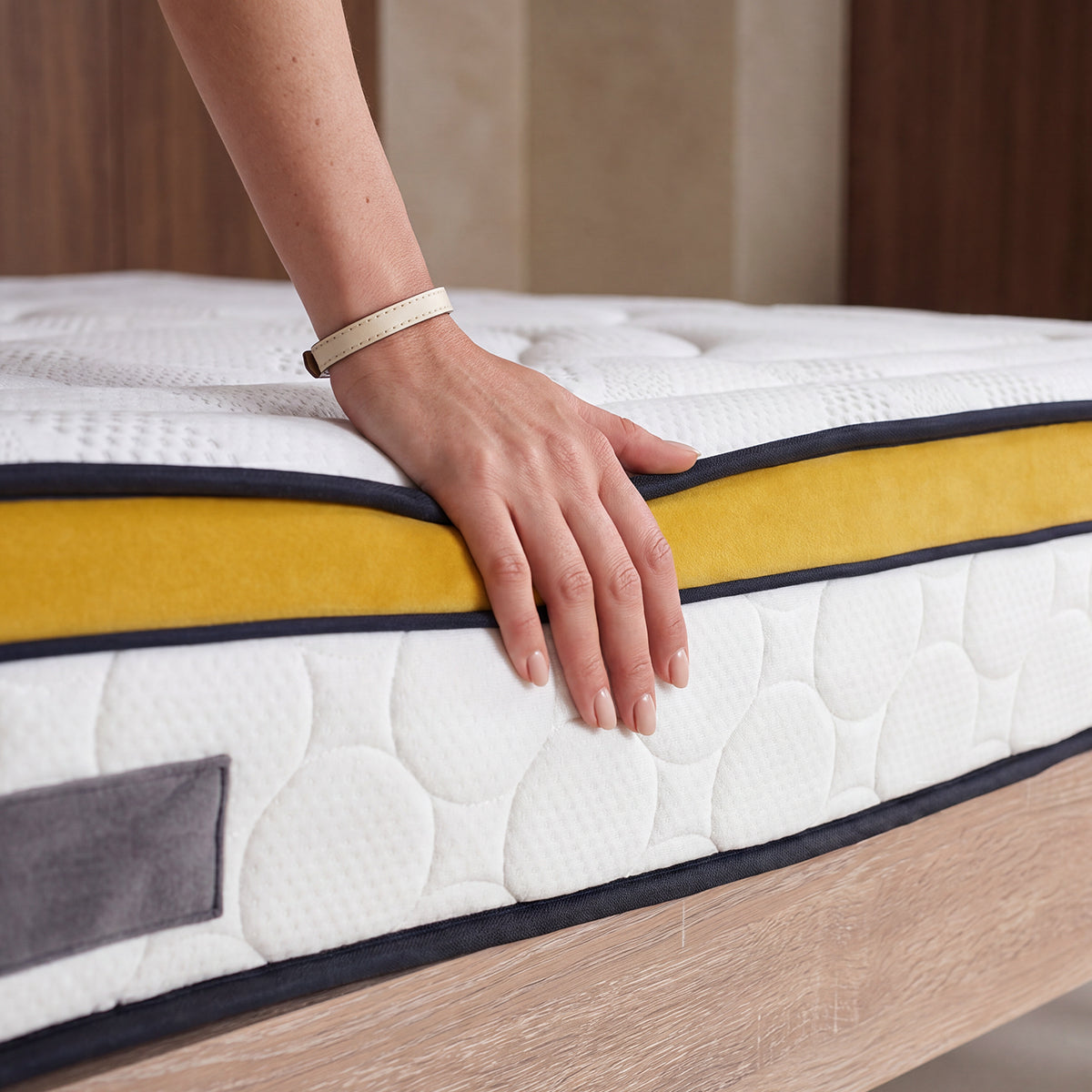 Ensemble Matelas AUBERTIN et Sommier SÉLÉNA
