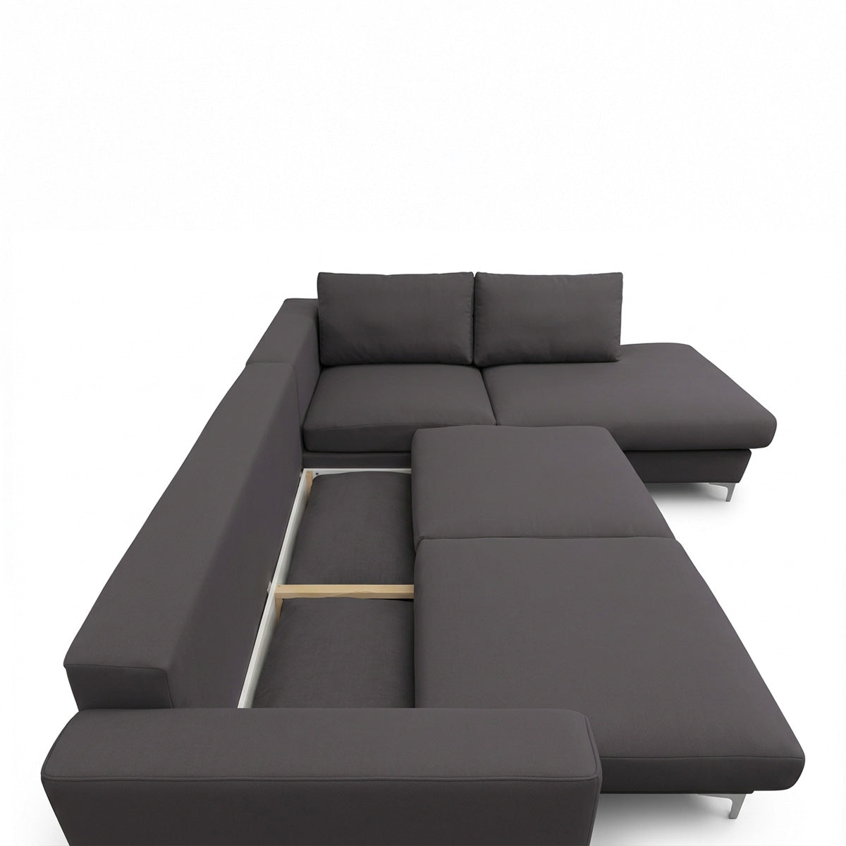 Canapé d'angle convertible - 4 places - Tissu - FIESOLE