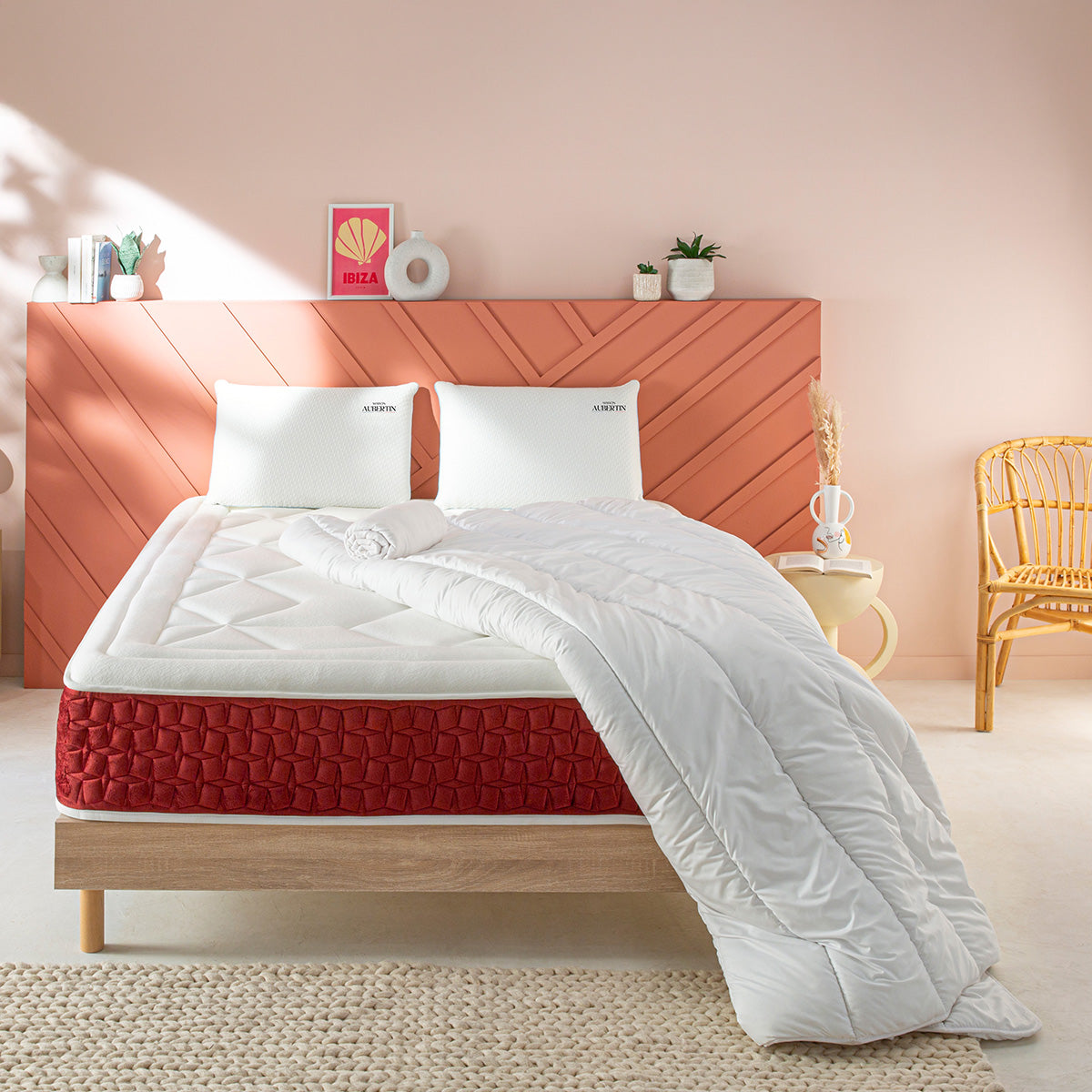 Prêt-à-dormir PASSION avec Sommier SÉLÉNA et Accessoires
