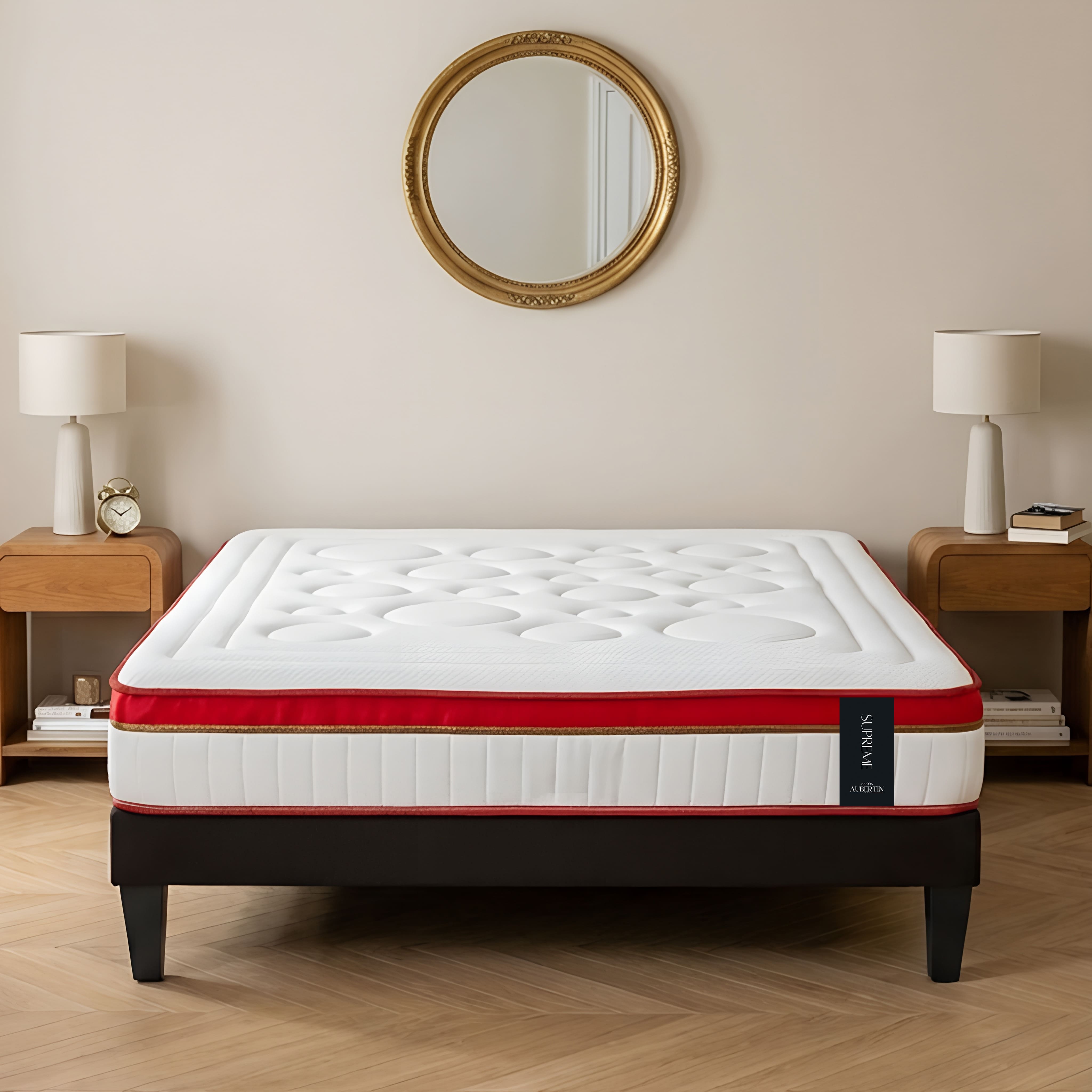 Ensemble Matelas SUPREME et Sommier AURORE