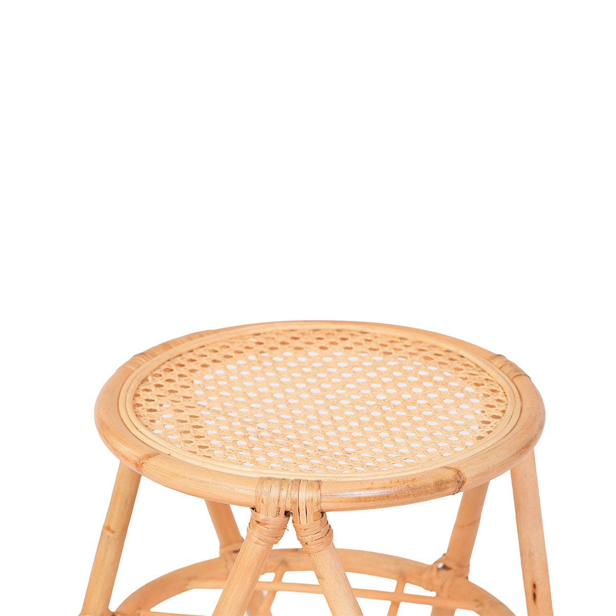 Table d'appoint ronde ø41 cm - Rotin - EZZA