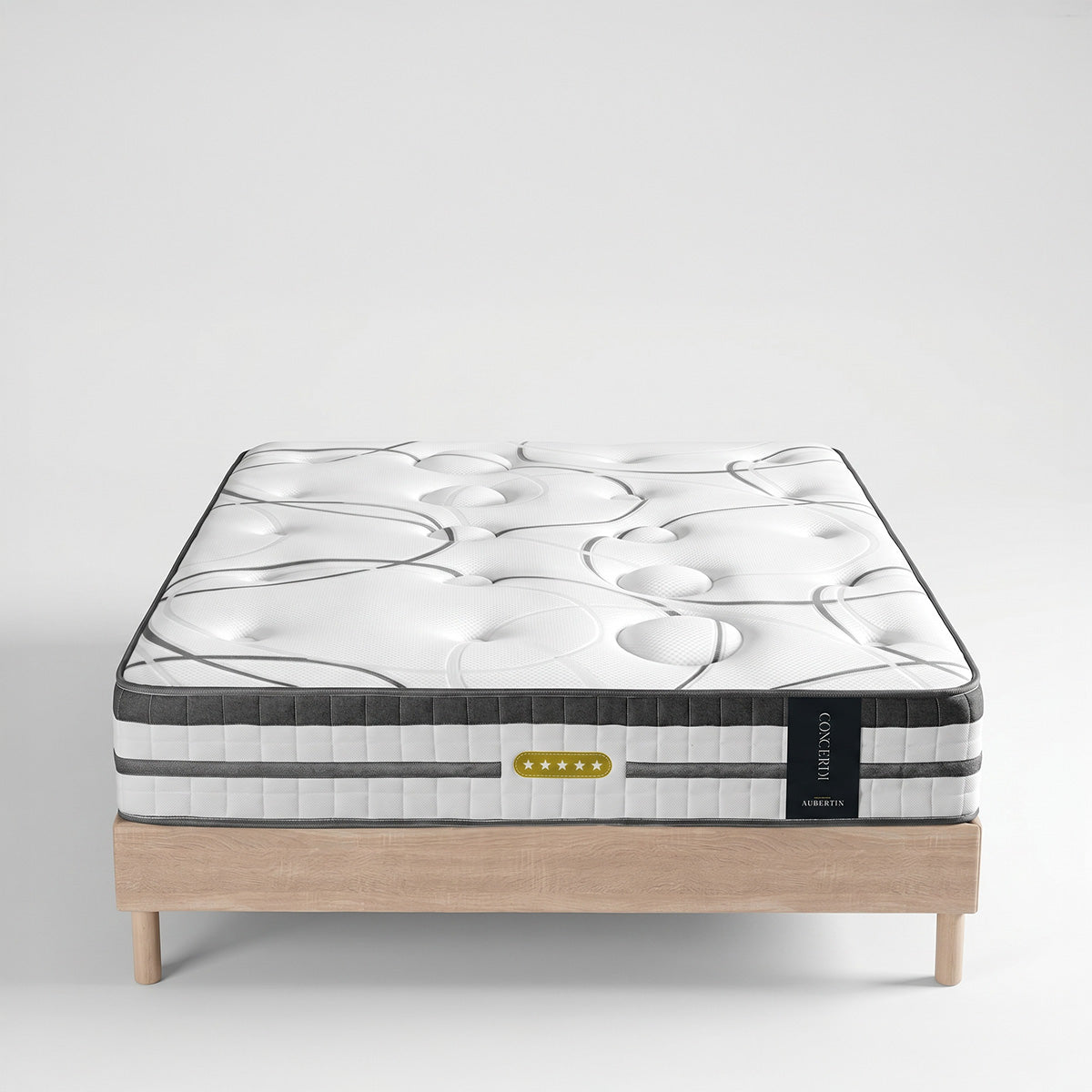 Ensemble Matelas CONCORDE et Sommier SÉLÉNA