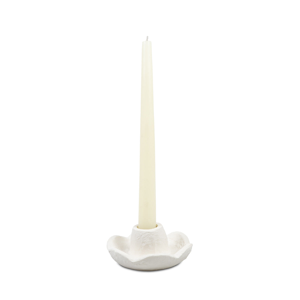 Bougeoir - Céramique blanche - ORO