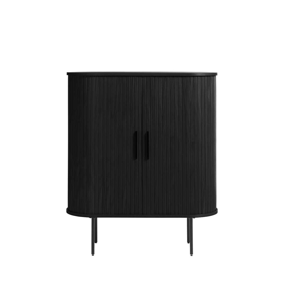 Buffet haut 2 portes - Bois - ALBA