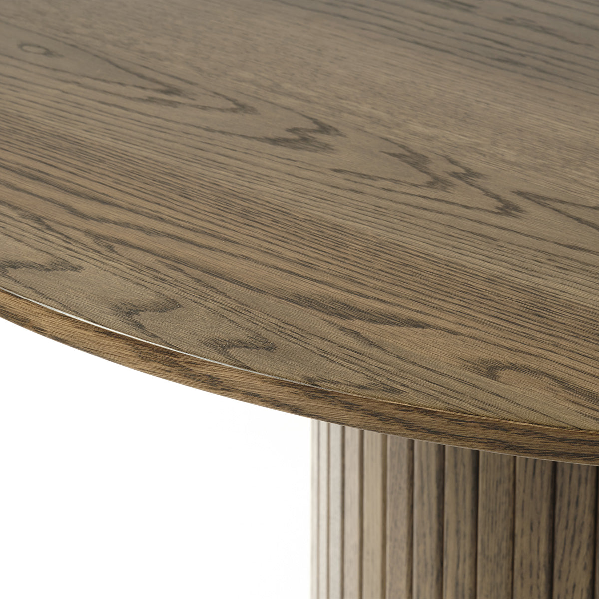 Table à manger ronde 4 personnes ø120 cm - Bois - ALBA