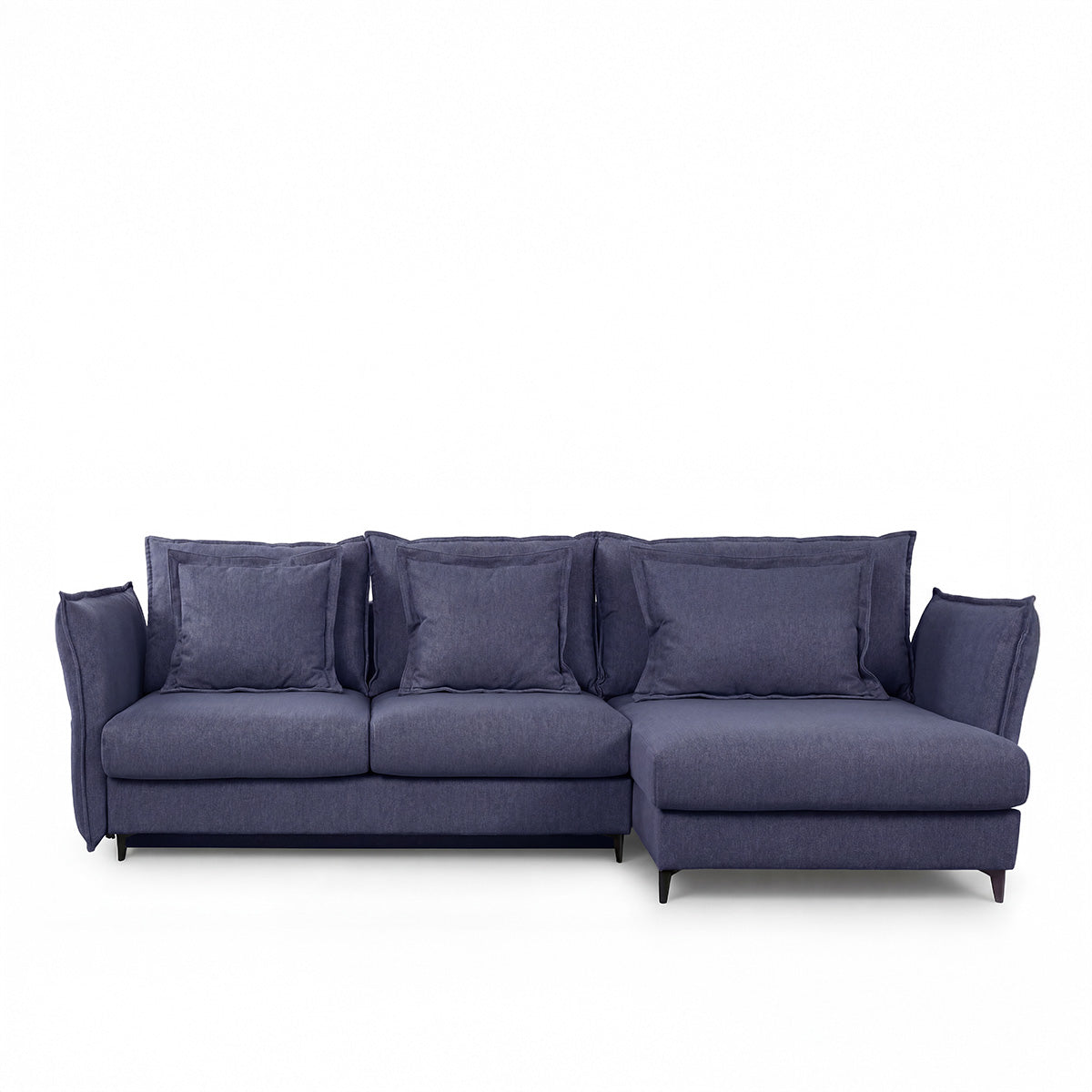 Canapé d'angle convertible - 3 places - Tissu - VERDURO