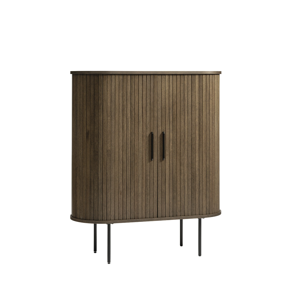Buffet haut 2 portes - Bois - ALBA