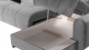 Canapé ANACAPRI - Angle - Convertible - 4 places - Tissu