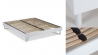 Ensemble | Matelas CONCORDE - Ressorts Ensachés | Sommier KIT BOIS