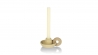 CHANDELIER CERAMIQUE BEIGE NOTTE