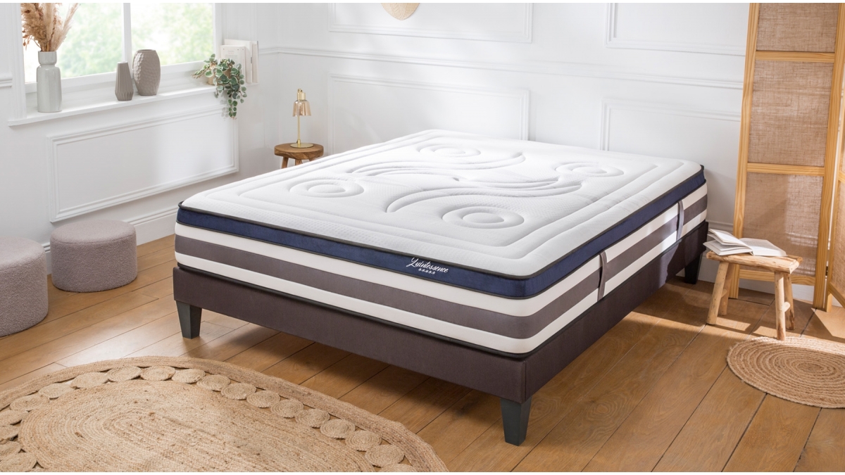 Matelas QUINTESSENCE - Mémoire de Forme 60kg/m³ - 30 cm