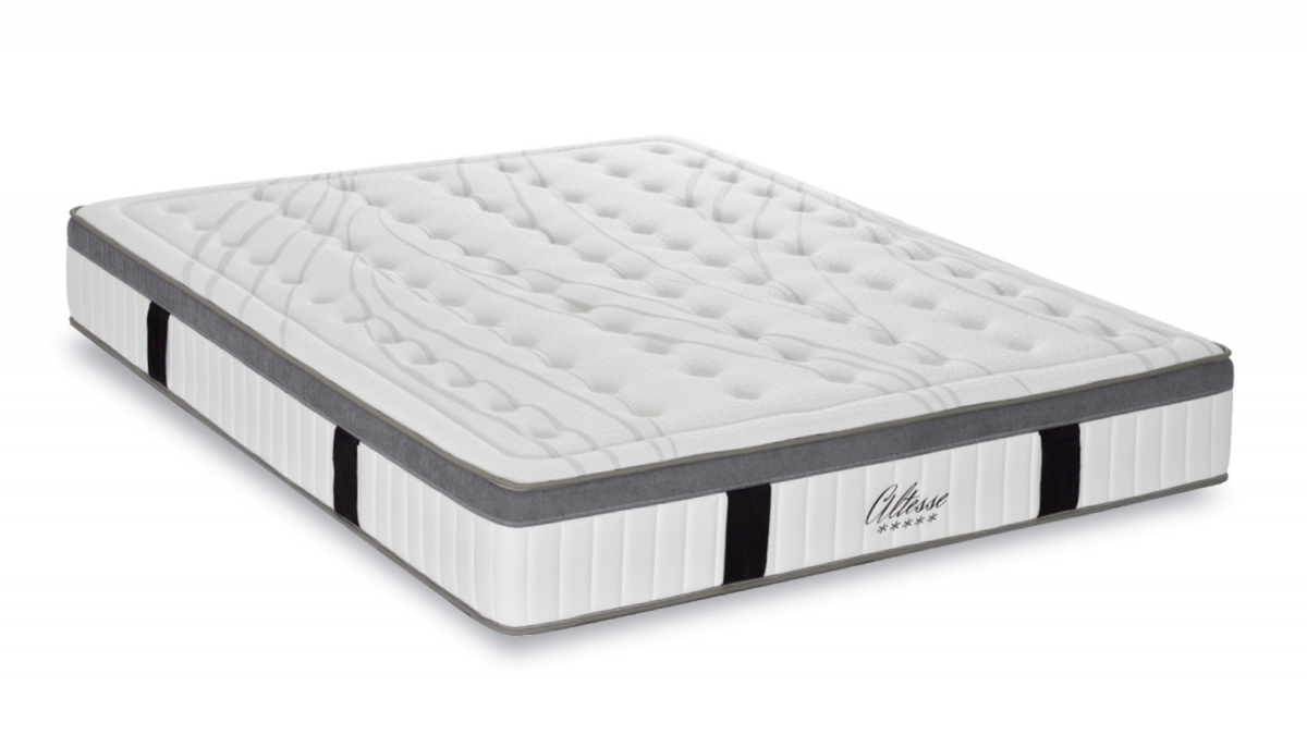 Matelas ALTESSE - Mémoire de Forme 55 kg/m³ & Mousse HD - 27 cm