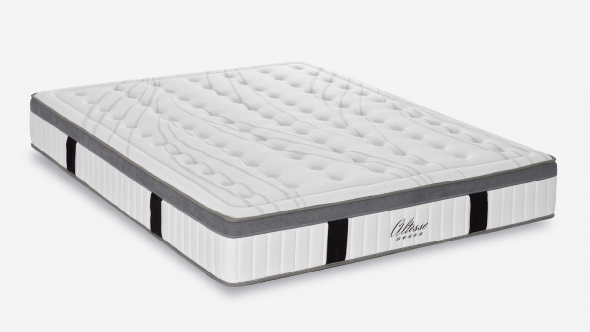 Matelas ALTESSE - Mémoire de Forme 55 kg/m³ et Mousse HD - 27 cm