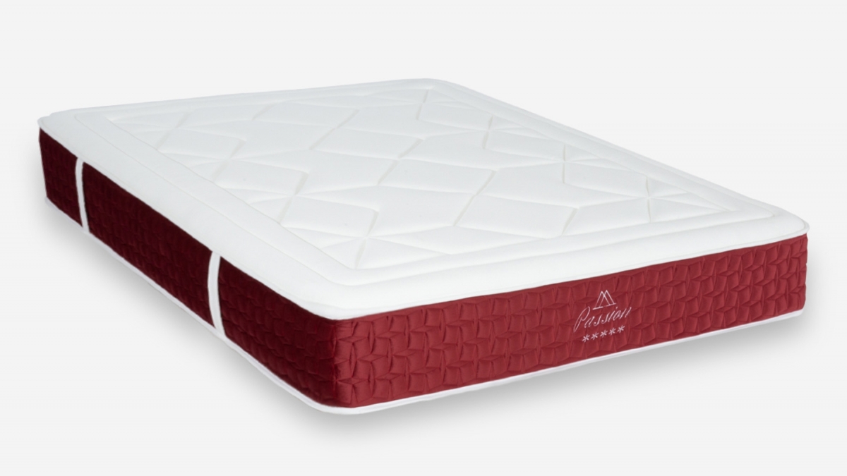 Matelas PASSION - Ressorts ensachés + Mémoire de Forme - 32 cm