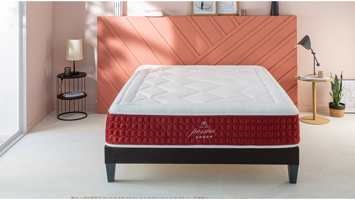 Matelas Mémoire de Forme 60 Kg/m3 + Alèse 140x190 x 19 cm Très Ferme -  Déhoussable