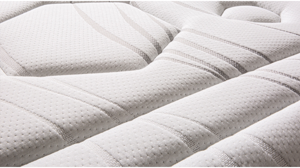 Ensemble | Matelas DOLCE VITA Ressorts Ensachés | Sommier KIT BOIS