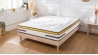 Ensemble | Matelas AUBERTIN - Ressorts Ensachés | Sommier KIT BOIS