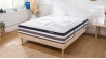 Ensemble | Matelas QUINTESSENCE - Mémoire de Forme | Sommier KIT BOIS