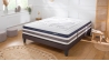 Ensemble | Matelas QUINTESSENCE - Mémoire de Forme | Sommier KIT TISSU - Gris anthracite