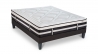 Ensemble | Matelas CALLIOPE - Mémoire de Forme | Sommier KIT TISSU - Gris anthracite