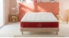 Ensemble | Matelas PASSION - Ressorts ensachés | Sommier KIT Bois