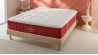 Ensemble | Matelas PASSION - Ressorts ensachés | Sommier KIT Bois