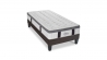 Ensemble | Matelas ALTESSE - Mémoire de Forme | Sommier KIT TISSU - Gris anthracite