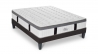 Ensemble | Matelas ALTESSE - Mémoire de Forme | Sommier KIT TISSU - Gris anthracite