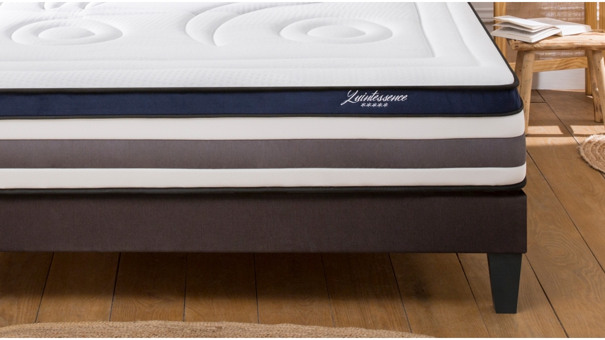 Matelas QUINTESSENCE - Mémoire de Forme 60kg/m³ - 30 cm