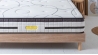 Ensemble | Matelas CONCORDE - Ressorts Ensachés | Sommier KIT BOIS