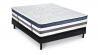 Ensemble | Matelas QUINTESSENCE - Mémoire de Forme | Sommier KIT BOIS