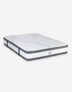 Matelas SIGNATURE - Ressorts Ensach&eacute;s + M&eacute;moire de Forme - 29-30 cm