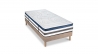 Ensemble | Matelas QUINTESSENCE - Mémoire de Forme | Sommier KIT BOIS